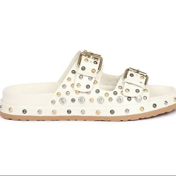 Saint G - Chloe Leather Sandals - Picture 2 of 7